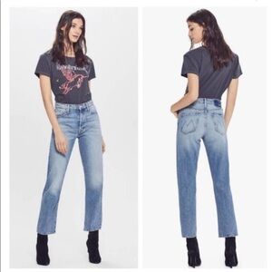 MOTHER Superior The Huffy Flood Jeans in Wicked - Size 27